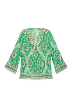 Maliparmi Chemises | CAFTAN MIRTLE PAISLEY