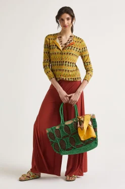 Maliparmi Maille | CARDIGAN GEOMETRIC MIMOSA
