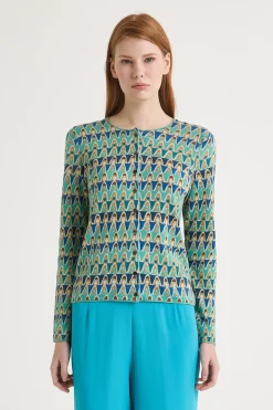 Maliparmi Maille | CARDIGAN GEOMETRIC MIMOSA