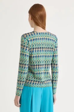 Maliparmi Maille | CARDIGAN GEOMETRIC MIMOSA