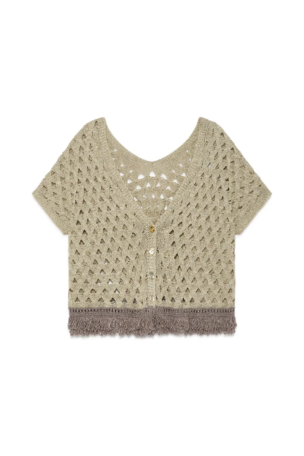 Maliparmi Maille | CARDIGAN METALLIC