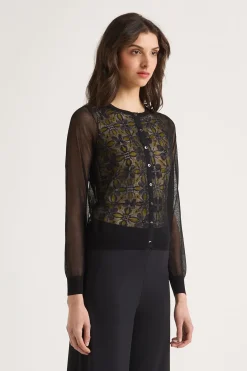 Maliparmi Maille | CARDIGAN TULLE