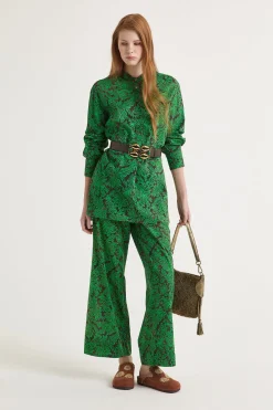 Maliparmi Chemises | CHEMISE CAFTAN MAGICAL FLOWER