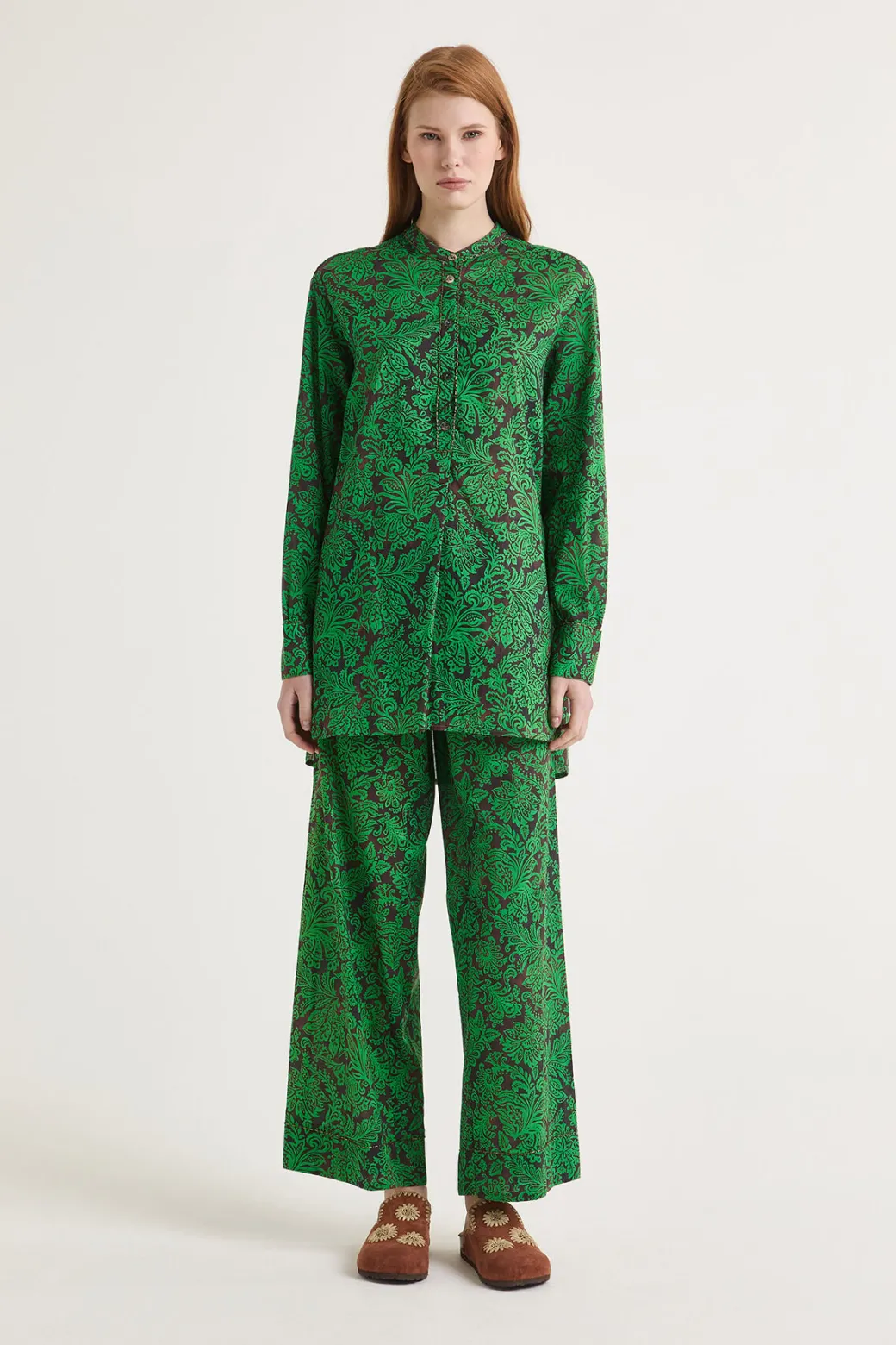 Maliparmi Chemises | CHEMISE CAFTAN MAGICAL FLOWER