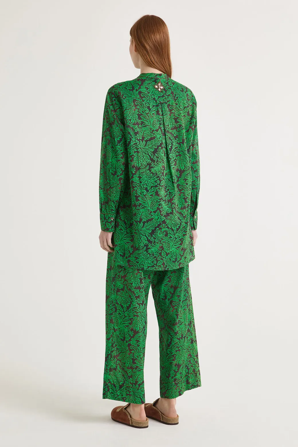 Maliparmi Chemises | CHEMISE CAFTAN MAGICAL FLOWER