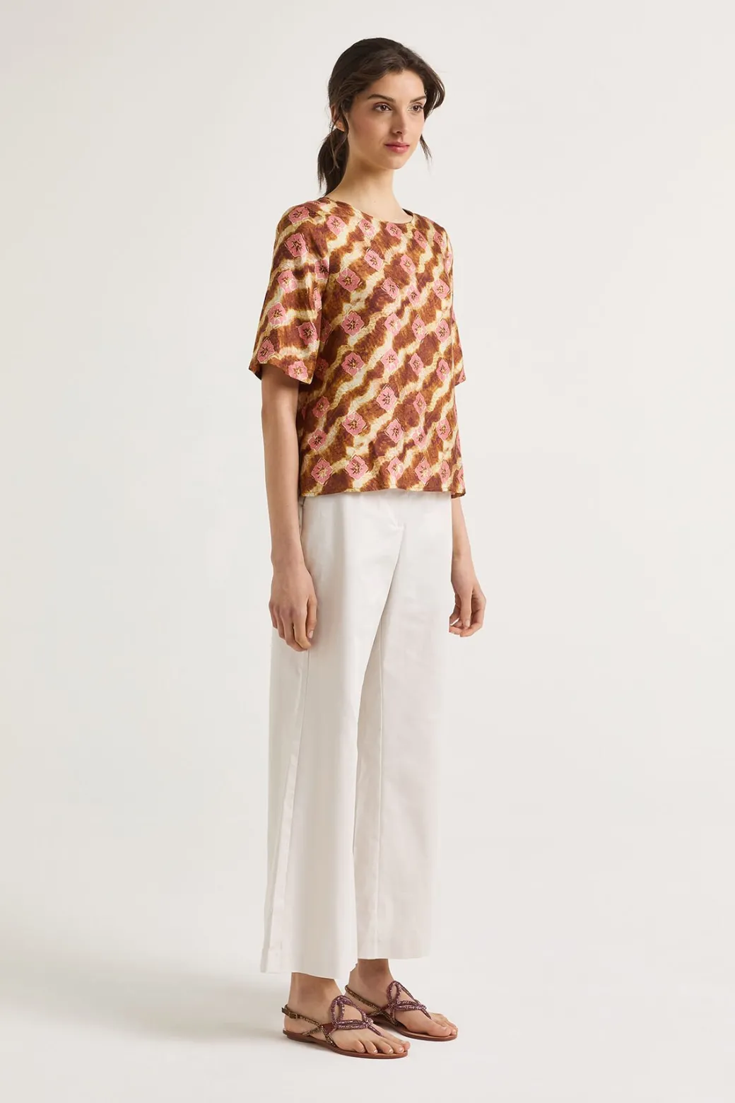 Maliparmi T-Shirts Et Tops | CHEMISE COLLECTION PRINT