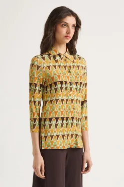Maliparmi Chemises | CHEMISE GEOMETRIC MIMOSA