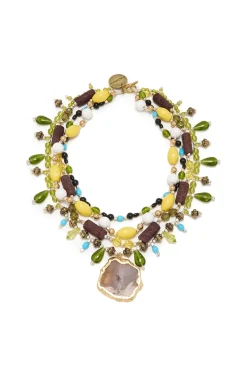 Maliparmi Bijoux | COLLIER MULTI BEADS & RESIN
