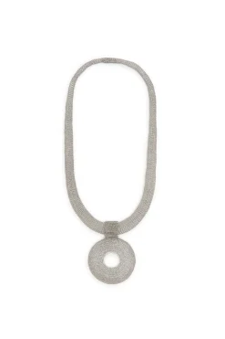 Maliparmi Bijoux | COLLIER STEEL METAL CROCHET