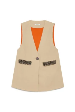 Maliparmi Gilet | GILET SPRING DENIM