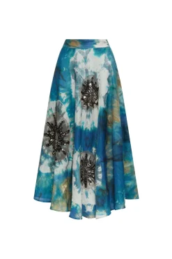 Maliparmi Jupes | JUPE BLOOMING SHIBORI