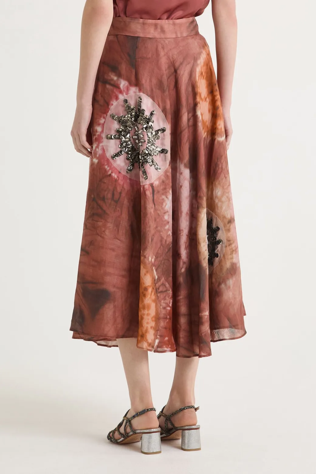 Maliparmi Jupes | JUPE BLOOMING SHIBORI