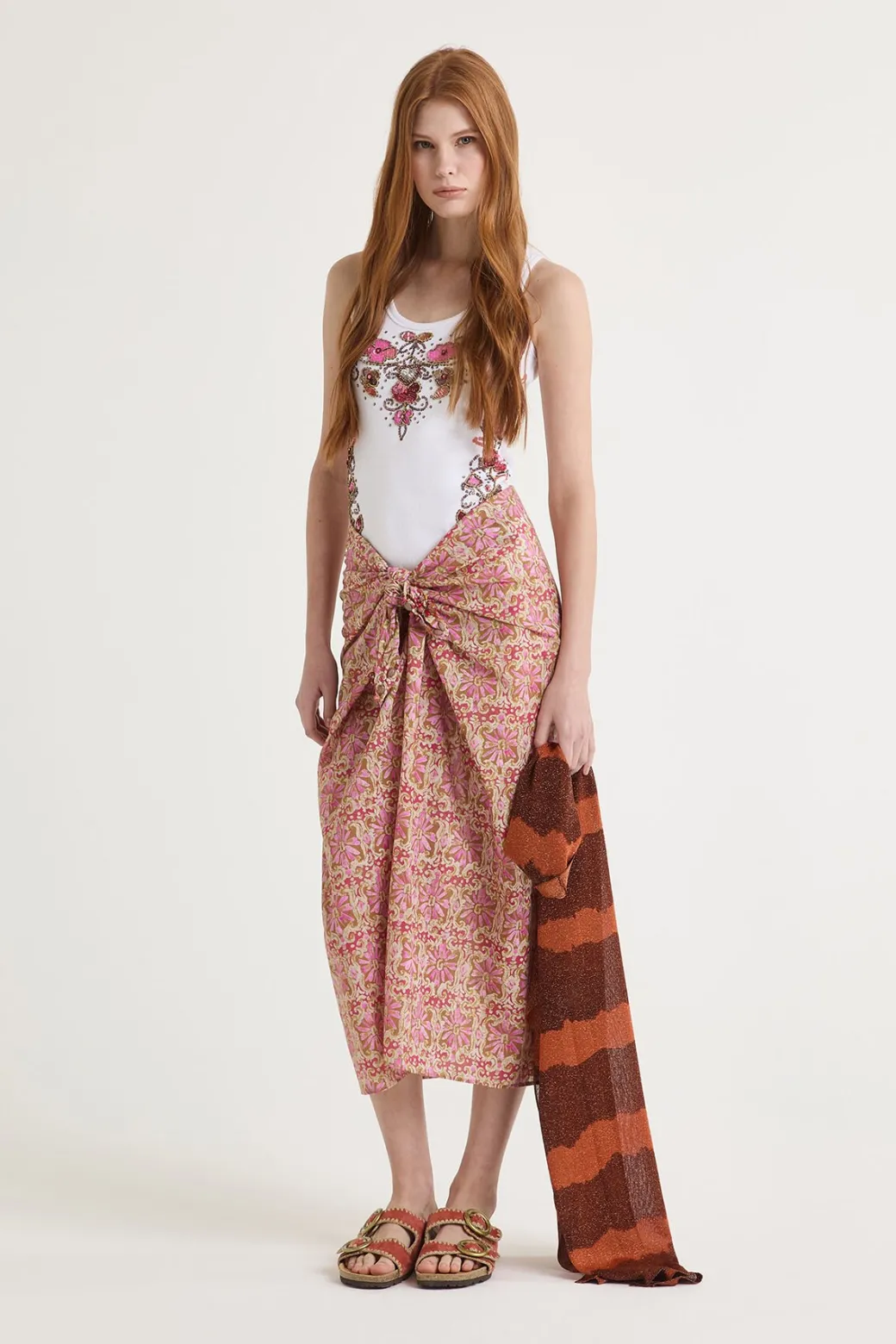 Maliparmi Jupes | JUPE FLOWER BATIK