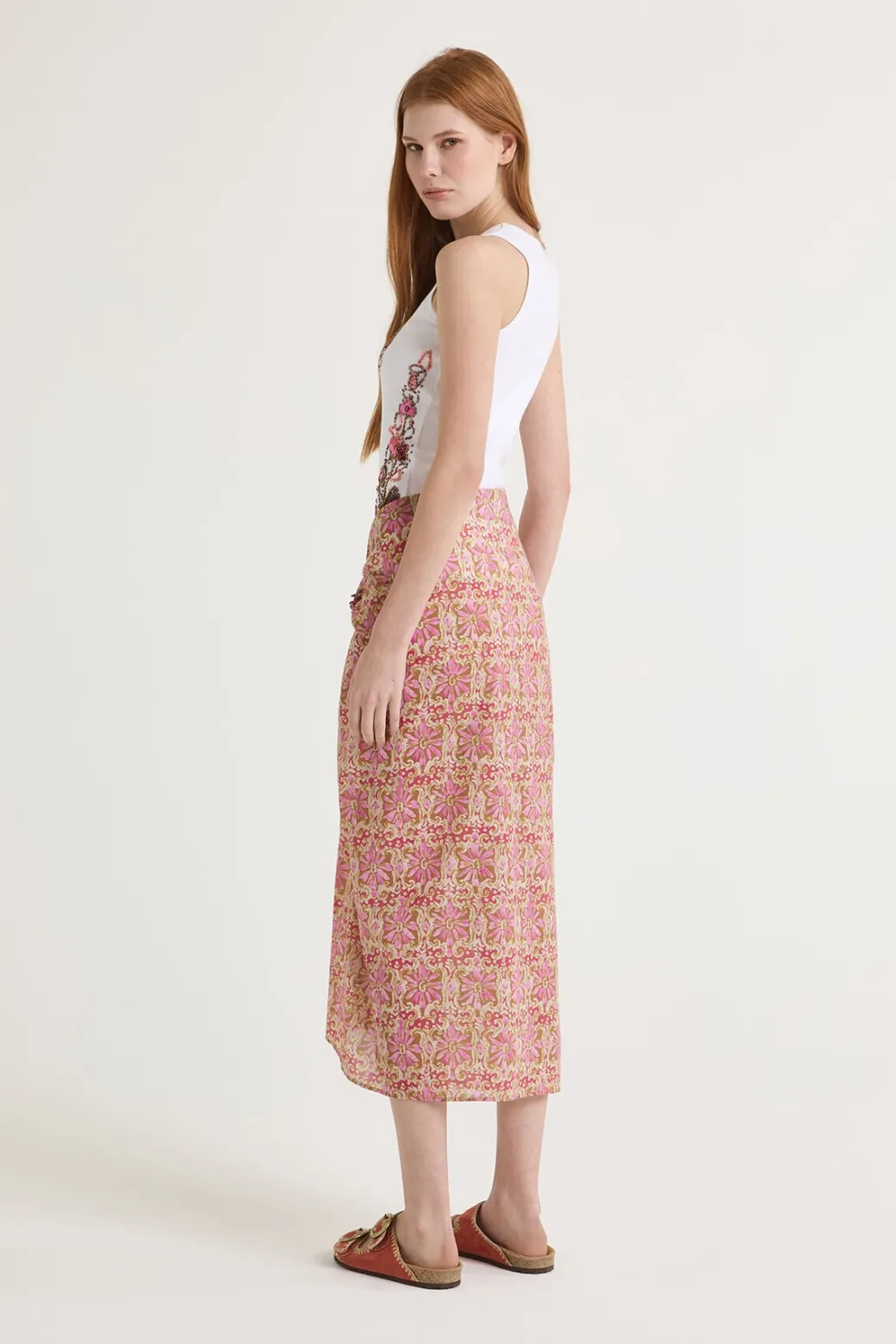 Maliparmi Jupes | JUPE FLOWER BATIK