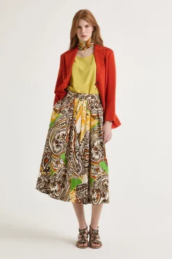 Maliparmi Jupes | JUPE GEOMETRIC MIMOSA