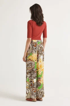 Maliparmi Pantalons | PANTALON ARABESQUE PRINT