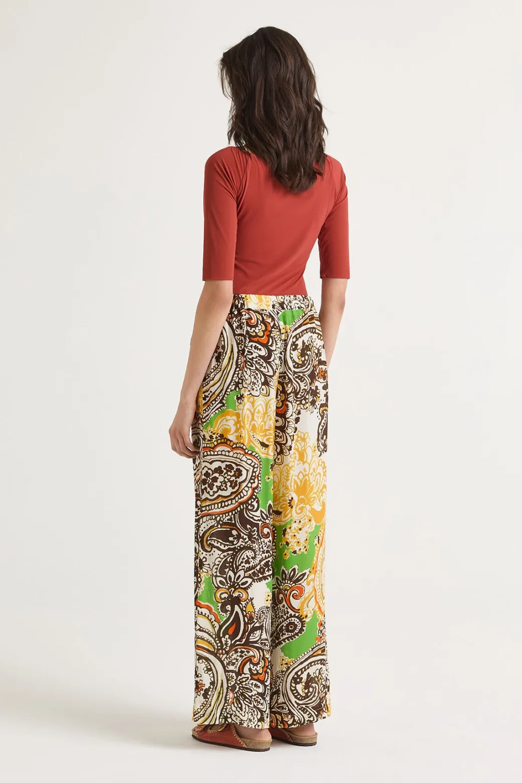 Maliparmi Pantalons | PANTALON ARABESQUE PRINT