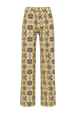 Maliparmi Pantalons | PANTALON CALEIDO FLOWER