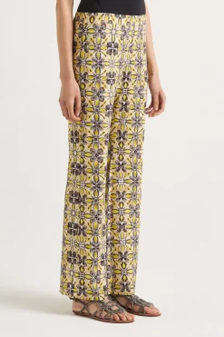 Maliparmi Pantalons | PANTALON CALEIDO FLOWER