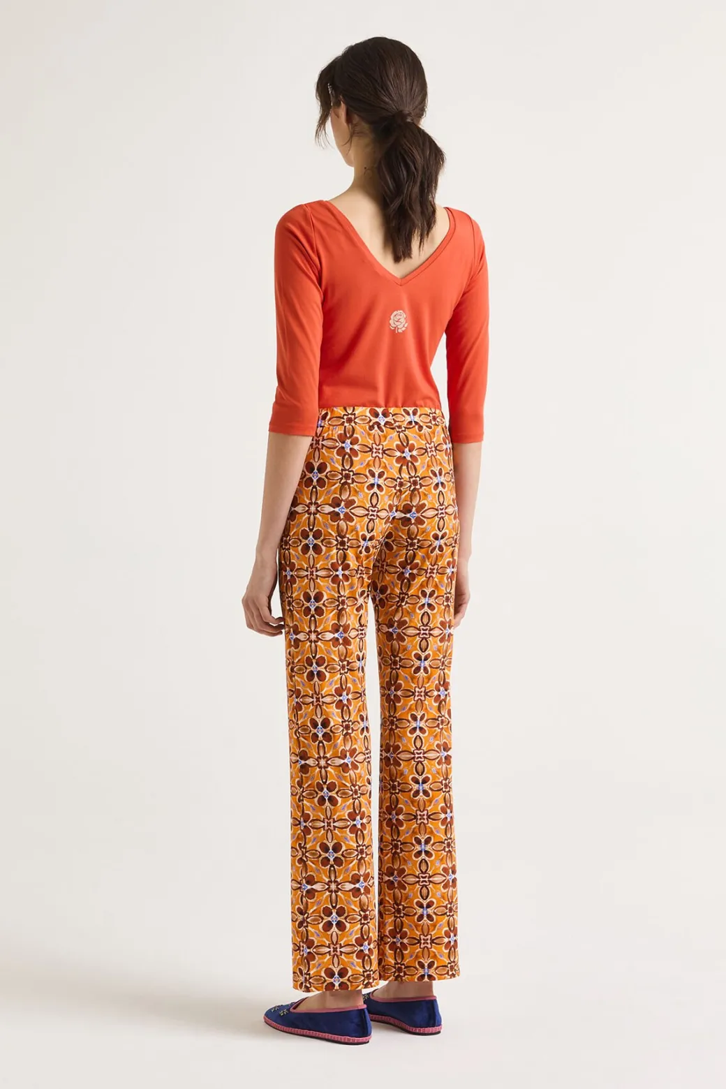 Maliparmi Pantalons | PANTALON CALEIDO FLOWER