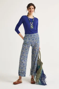 Maliparmi Pantalons | PANTALON FLOWER BATIK
