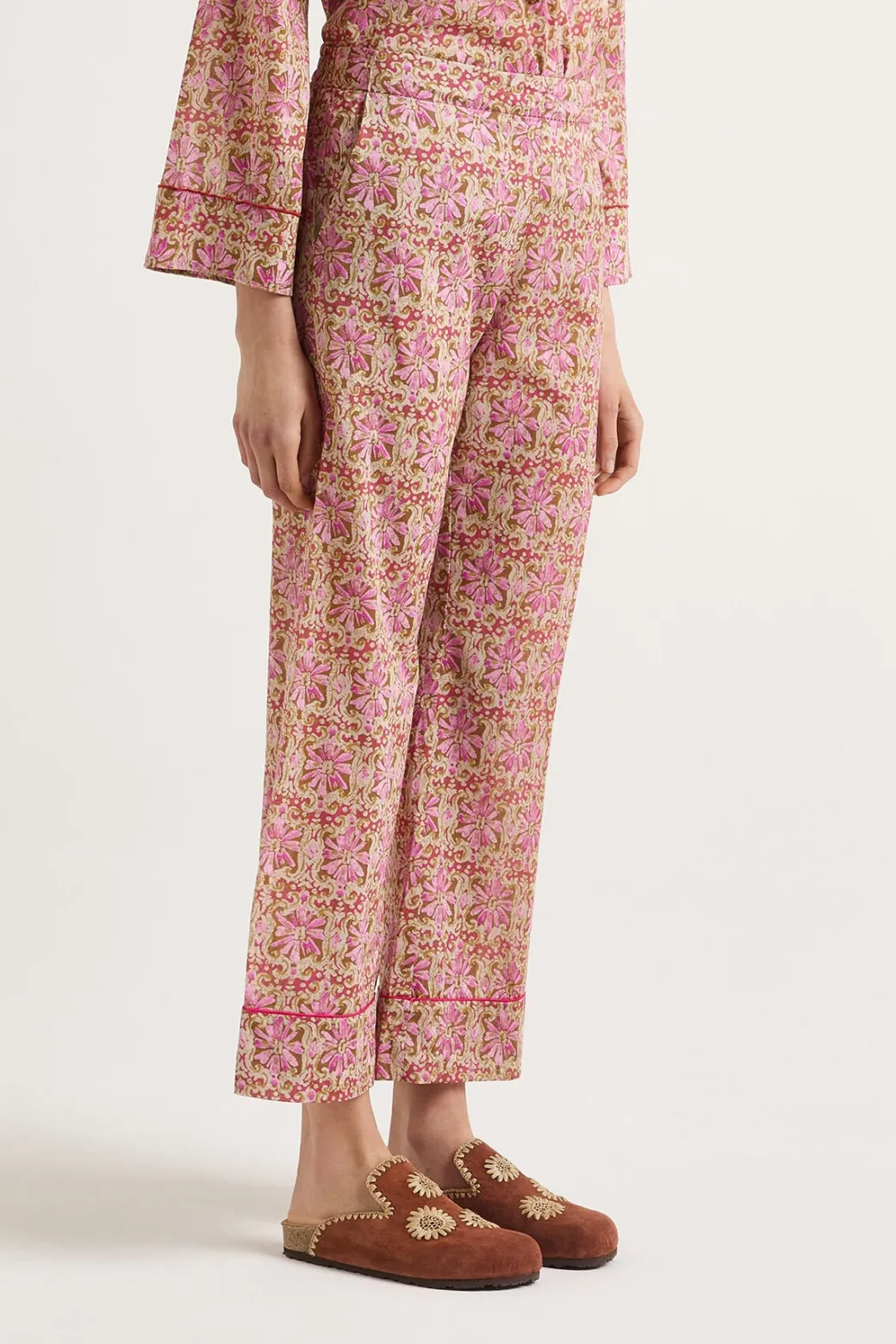 Maliparmi Pantalons | PANTALON FLOWER BATIK