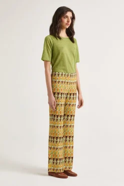 Maliparmi Pantalons | PANTALON GEOMETRIC MIMOSA