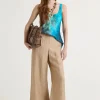 Maliparmi Pantalons | PANTALON LINEN JACQUARD