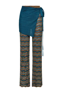 Maliparmi Pantalons | PANTALON ONDA PRINT