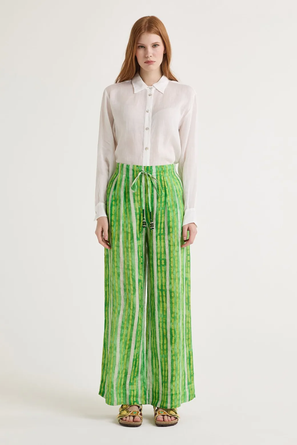 Maliparmi Pantalons | PANTALON WASHED STRIPES