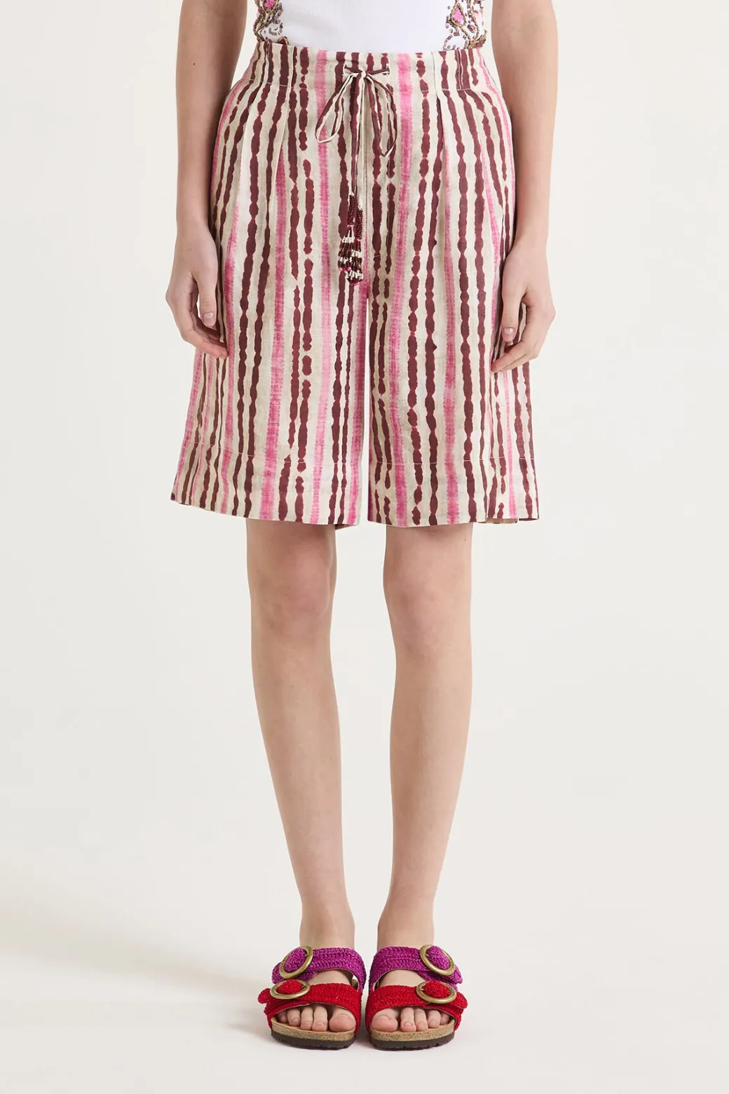 Maliparmi Pantalons | PANTALON WASHED STRIPES