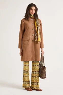 Maliparmi Vestes | PARDESSUS SOFT SUEDE