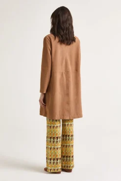 Maliparmi Vestes | PARDESSUS SOFT SUEDE