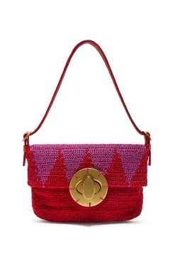 Maliparmi Sacs Seau | PETIT SAC PORTÉ ÉPAULE CROCHET BICOLOUR