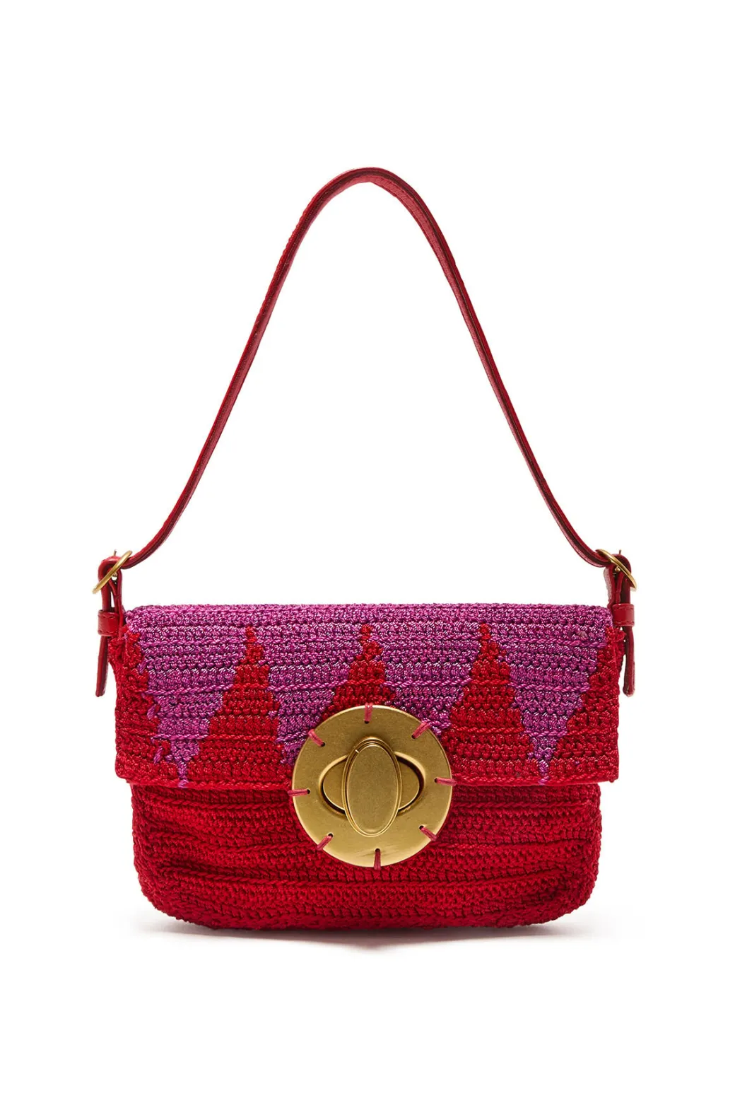Maliparmi Sacs Seau | PETIT SAC PORTÉ ÉPAULE CROCHET BICOLOUR