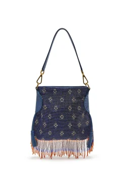 Maliparmi Jersey | Maliprecious | PETIT SAC PORTÉ ÉPAULE LEATHER & BEADS