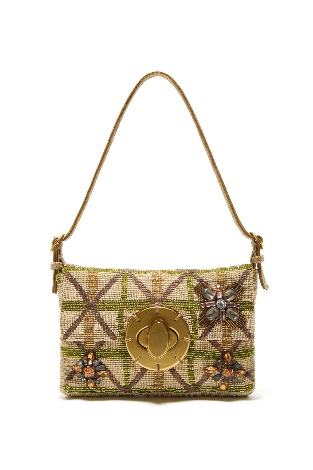 Maliparmi Maliprecious | PETIT SAC PTÉ ÉPAULE MAGNOLIA & STONES