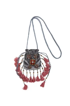 Maliparmi Maliprecious | POCHETTE VELVET AND ELEMENTS
