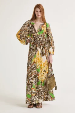 Maliparmi Robes | ROBE ARABESQUE PRINT