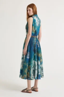 Maliparmi Robes | ROBE BLOOMING SHIBORI