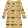 Maliparmi Robes | ROBE GEOMETRIC MIMOSA