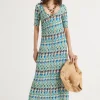 Maliparmi Robes | ROBE GEOMETRIC MIMOSA