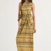 Maliparmi Robes | ROBE GEOMETRIC MIMOSA