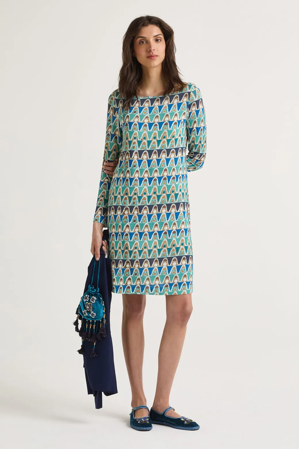 Maliparmi Robes | ROBE GEOMETRIC MIMOSA
