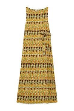 Maliparmi Robes | ROBE GEOMETRIC MIMOSA