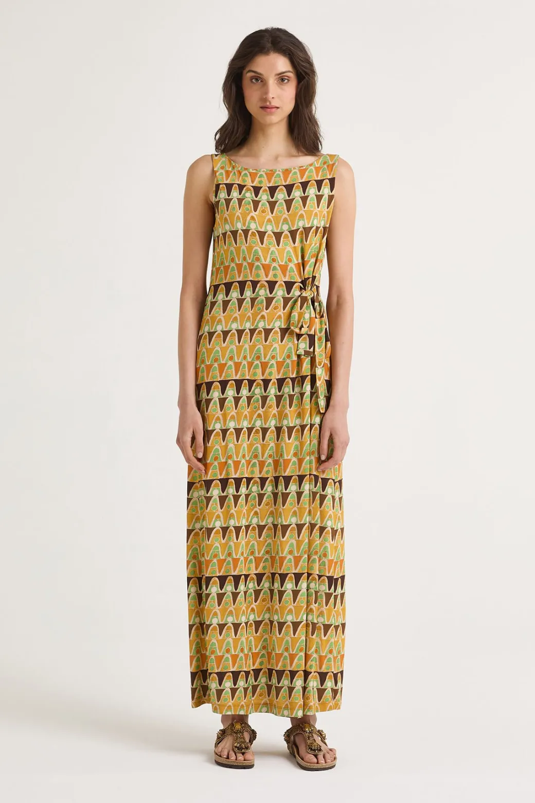 Maliparmi Robes | ROBE GEOMETRIC MIMOSA