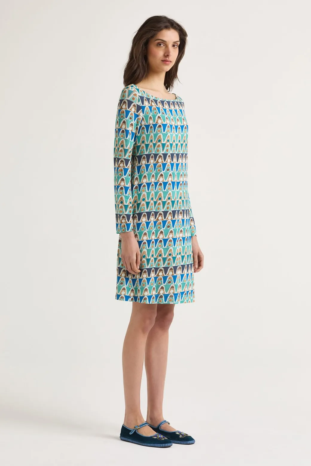 Maliparmi Robes | ROBE GEOMETRIC MIMOSA