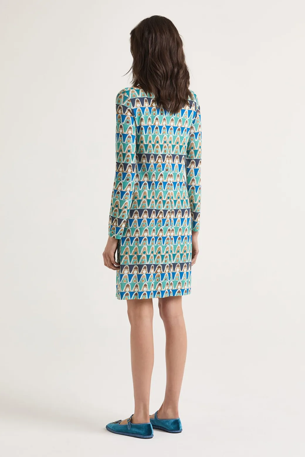Maliparmi Robes | ROBE GEOMETRIC MIMOSA