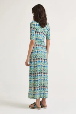 Maliparmi Robes | ROBE GEOMETRIC MIMOSA