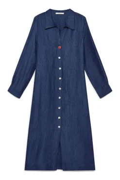 Maliparmi Robes | ROBE LINEN JACQUARD